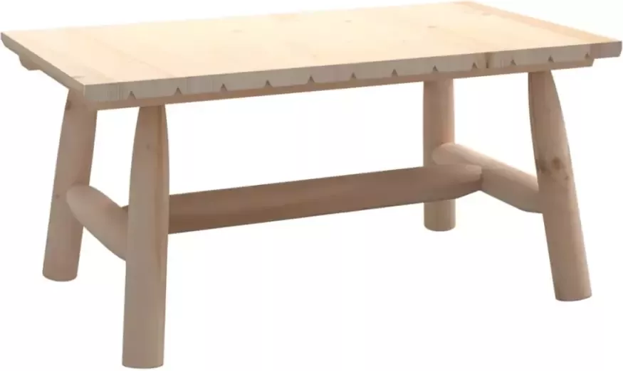 VIDAXL Salontafel 90x50x41 cm massief vurenhout - Foto 2