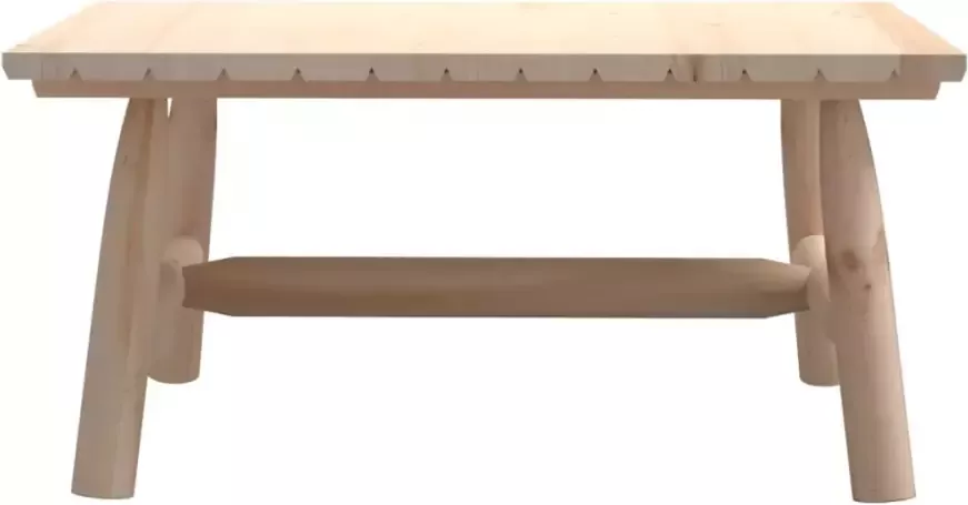 VIDAXL Salontafel 90x50x41 cm massief vurenhout - Foto 3