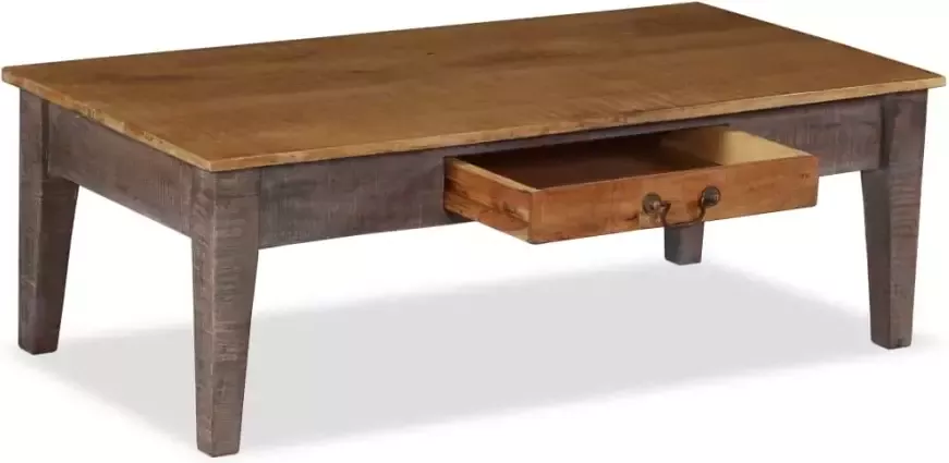 VidaXL -Salontafel-vintage-stijl-118x60x40-cm-massief-hout - Foto 2
