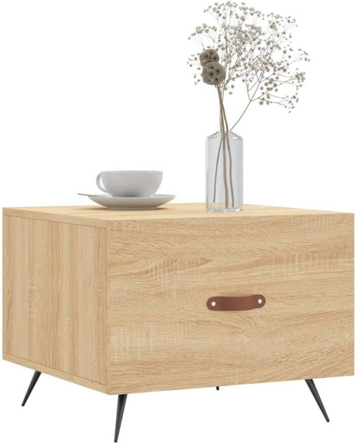 VidaXL -Salontafels-2-st-50x50x40-cm-bewerkt-hout-sonoma-eikenkleurig - Foto 8