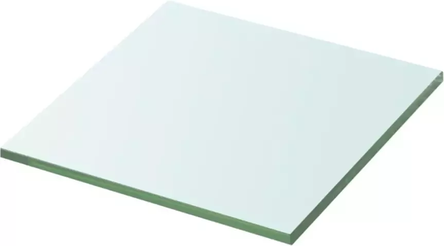 VidaXL Schappen 2 st 30x30 cm glas transparant - Foto 2