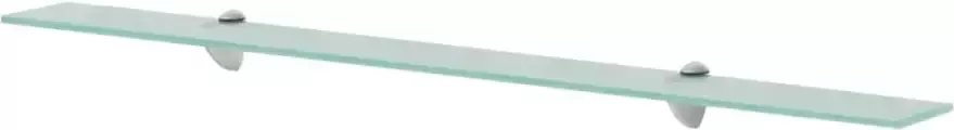 VIDAXL Schappen zwevend 2 st 100x10 cm 8 mm glas