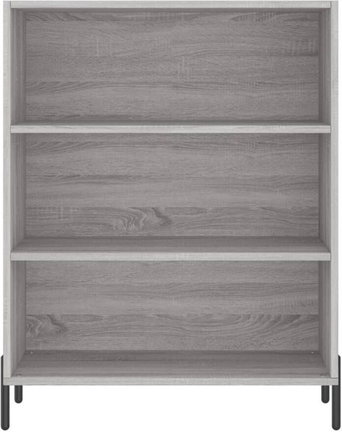 VidaXL -Schappenkast-69 5x32 5x90-cm-bewerkt-hout-grijs-sonoma-eiken - Foto 4