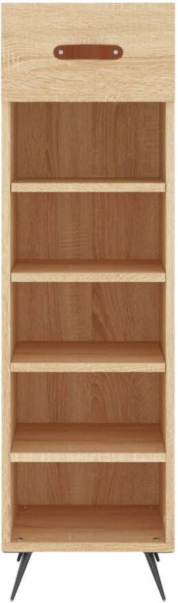 VidaXL -Schoenenkast-30x35x105-cm-bewerkt-hout-sonoma-eikenkleurig - Foto 2