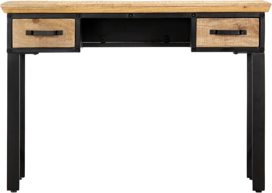 VidaXL -Schrijftafel-110x50x76-cm-massief-mangohout - Foto 3