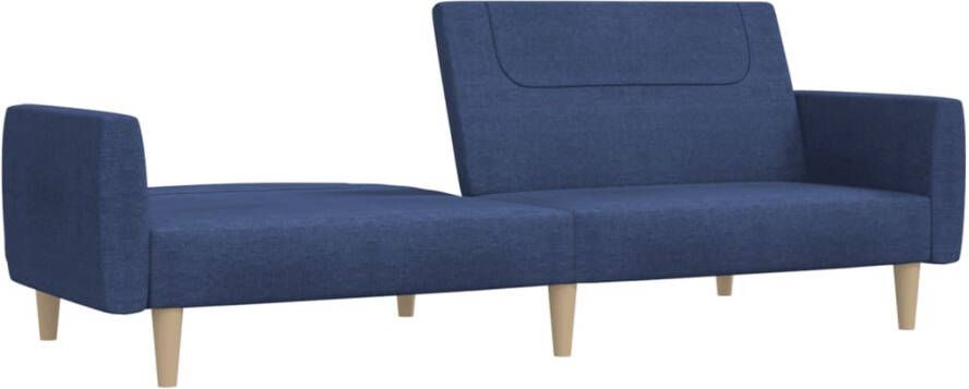 VidaXL -Slaapbank-2-zits-stof-blauw - Foto 8