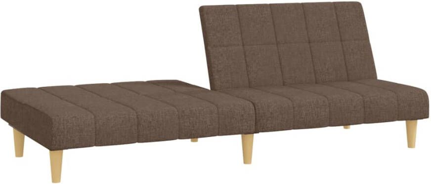 VidaXL -Slaapbank-2-zits-stof-taupe - Foto 4