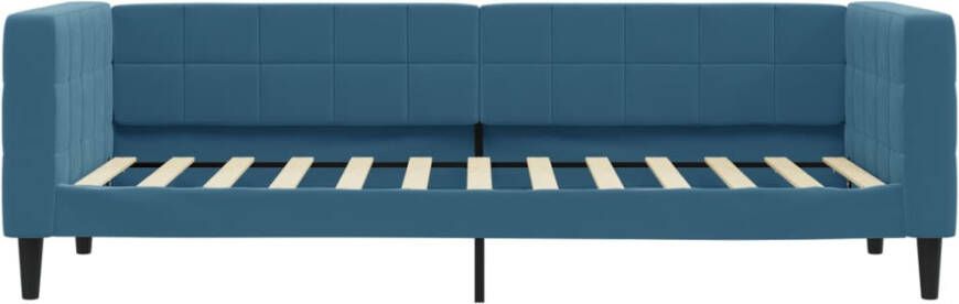 VidaXL -Slaapbank-80x200-cm-fluweel-blauw - Foto 6