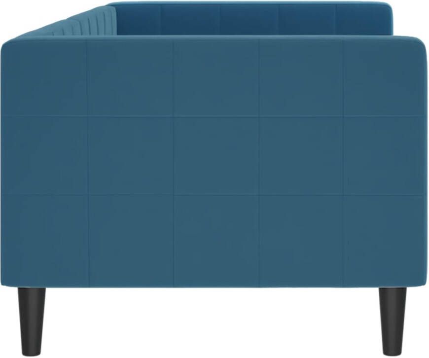 VidaXL -Slaapbank-80x200-cm-fluweel-blauw - Foto 5