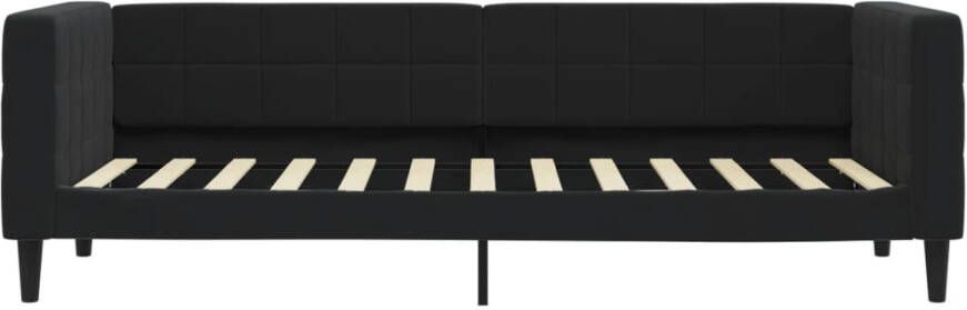 VidaXL -Slaapbank-80x200-cm-fluweel-zwart - Foto 4