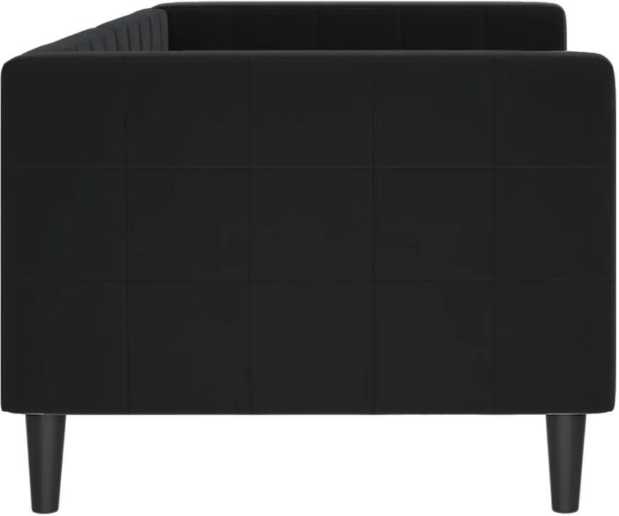 VidaXL -Slaapbank-80x200-cm-fluweel-zwart - Foto 3