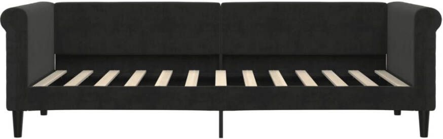 VidaXL -Slaapbank-80x200-cm-fluweel-zwart - Foto 4