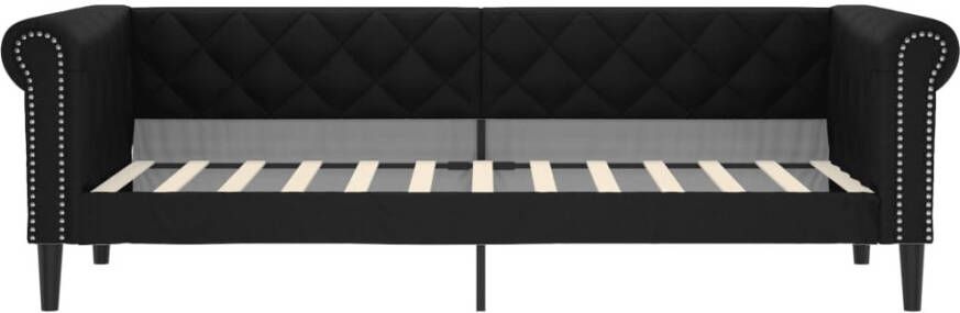 VidaXL -Slaapbank-80x200-cm-kunstleer-zwart - Foto 4