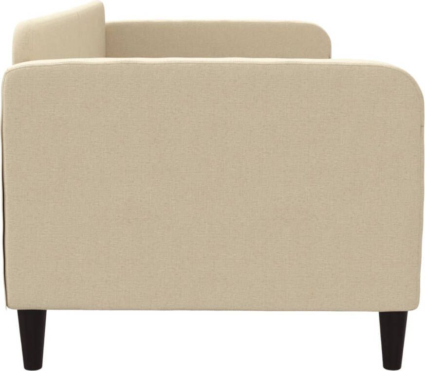 VidaXL Slaapbank 80x200 cm stof crÃ¨mekleurig - Foto 3