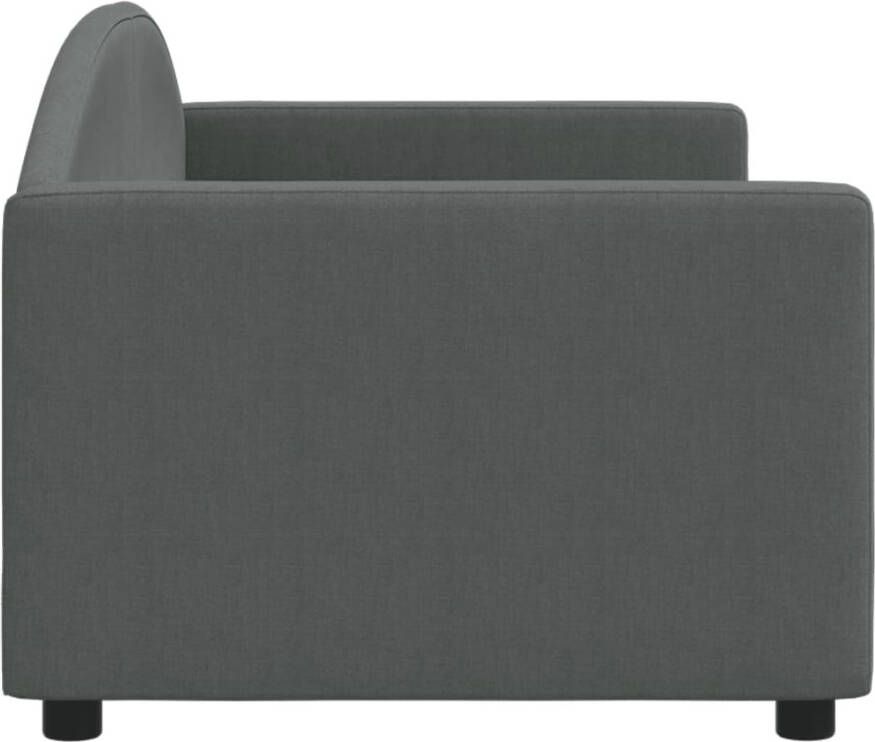 VidaXL -Slaapbank-80x200-cm-stof-donkergrijs - Foto 4