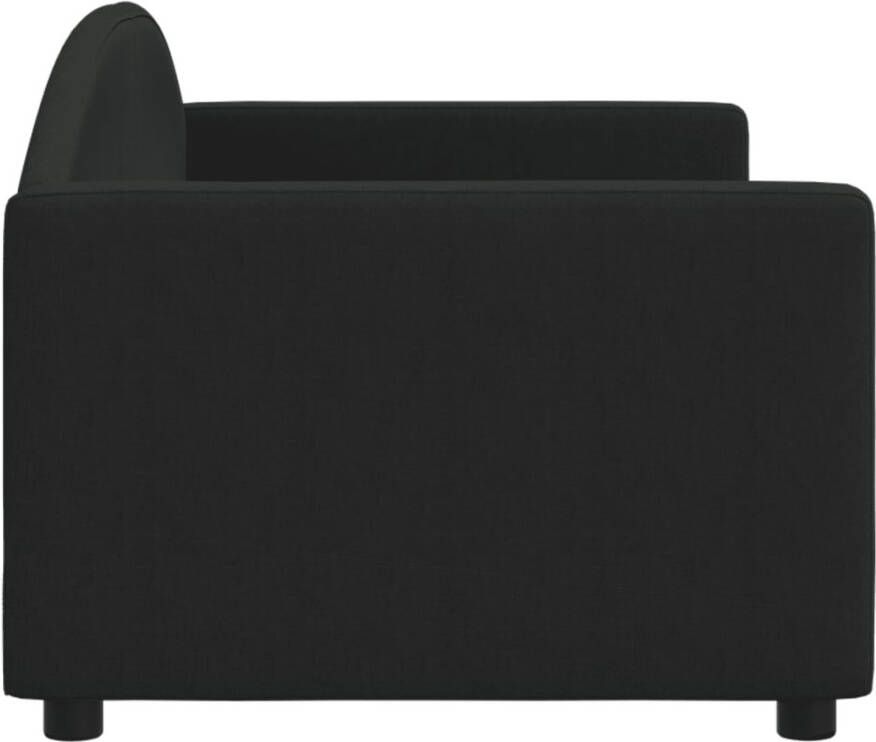 VidaXL -Slaapbank-80x200-cm-stof-zwart - Foto 4