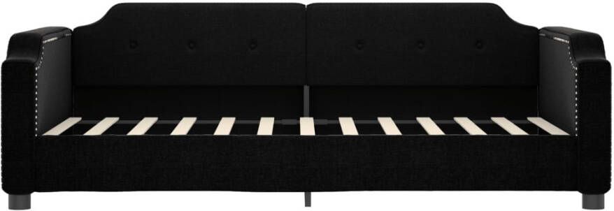 VidaXL -Slaapbank-80x200-cm-stof-zwart - Foto 4