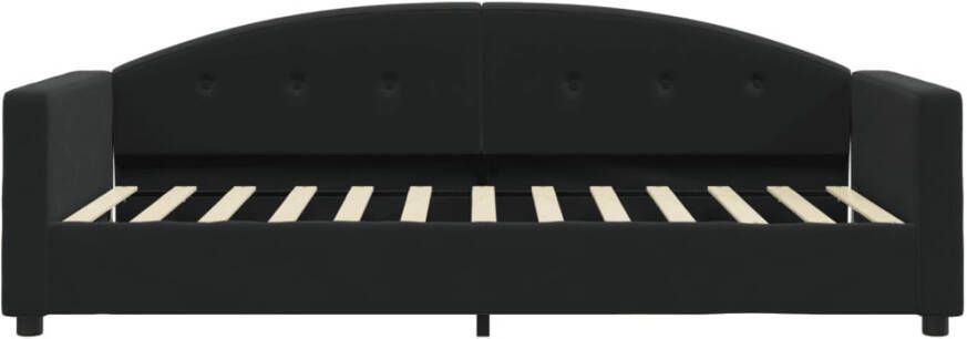 VidaXL -Slaapbank-90x190-cm-fluweel-zwart - Foto 4