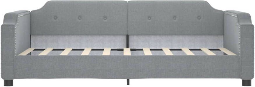 VidaXL -Slaapbank-90x190-cm-stof-lichtgrijs - Foto 4