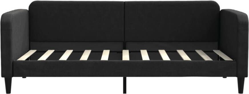 VidaXL -Slaapbank-90x190-cm-stof-zwart - Foto 4