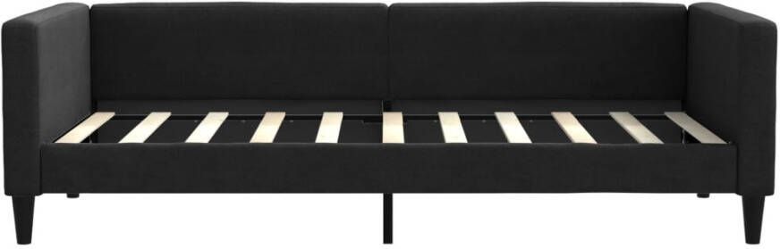 VidaXL -Slaapbank-90x190-cm-stof-zwart - Foto 4