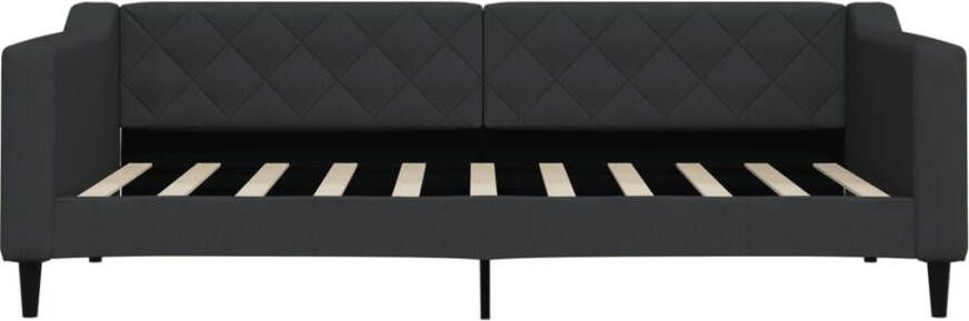 VidaXL -Slaapbank-90x190-cm-stof-zwart - Foto 5