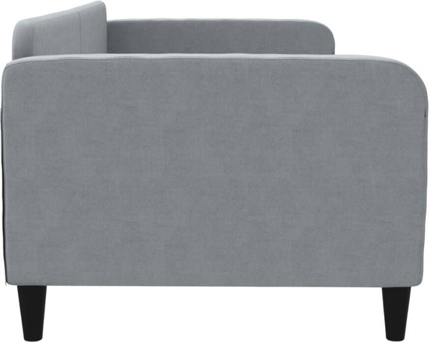 VidaXL -Slaapbank-90x200-cm-stof-lichtgrijs - Foto 3