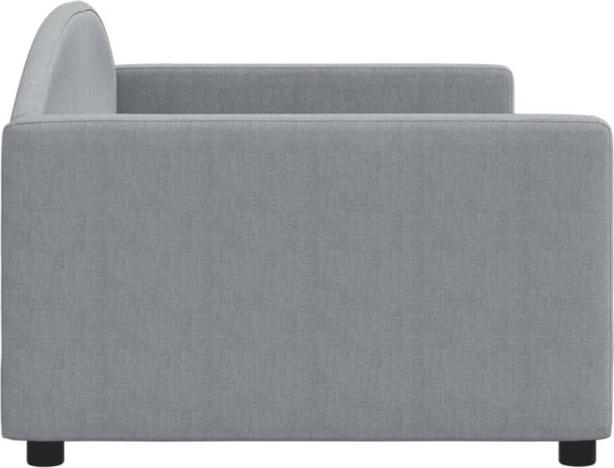 VidaXL -Slaapbank-90x200-cm-stof-lichtgrijs - Foto 2