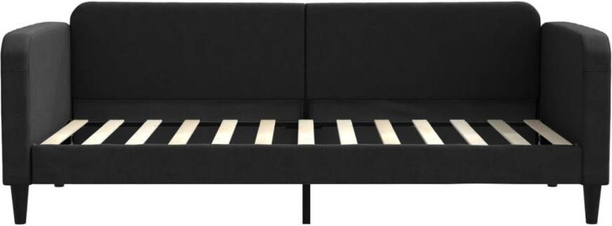 VidaXL -Slaapbank-90x200-cm-stof-zwart - Foto 4