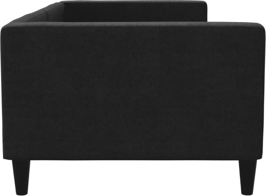 VidaXL -Slaapbank-90x200-cm-stof-zwart - Foto 3