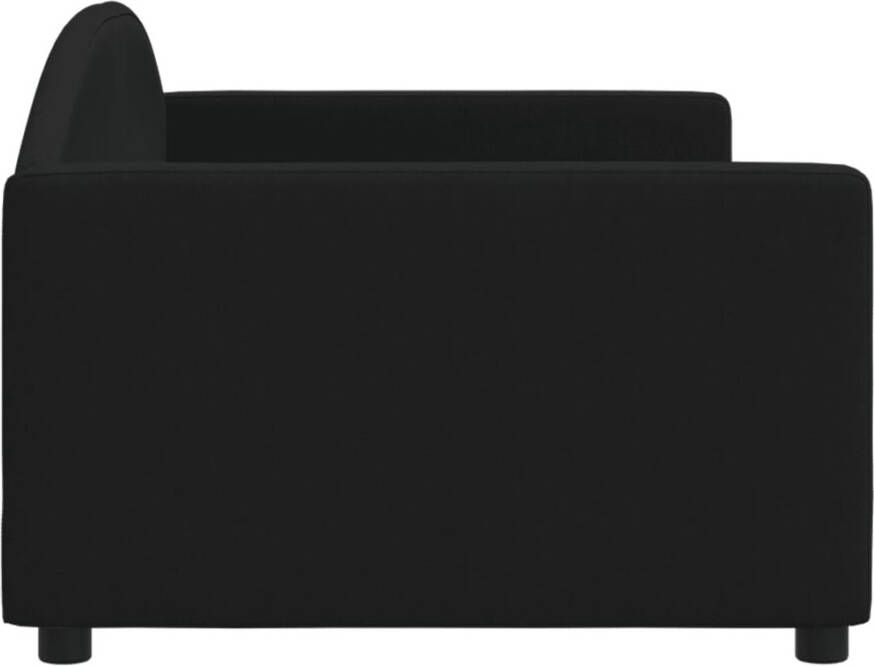 VidaXL -Slaapbank-90x200-cm-stof-zwart - Foto 4
