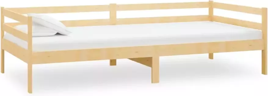 VidaXL -Slaapbank-met-matras-massief-grenenhout-90x200-cm - Foto 4