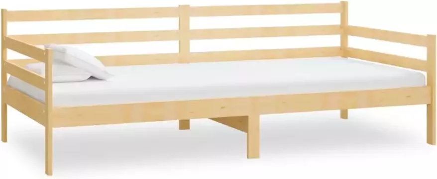 VidaXL -Slaapbank-met-matras-massief-grenenhout-90x200-cm - Foto 4