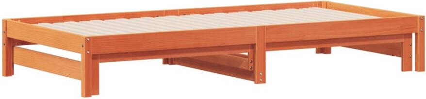 VidaXL -Slaapbank-met-onderschuifbed-90x200-cm-massief-grenenhout - Foto 5