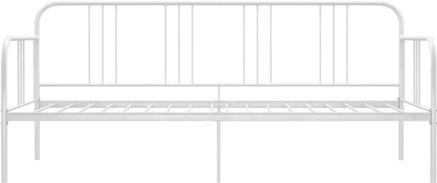 VidaXL -Slaapbankframe-metaal-wit-90x200-cm - Foto 4