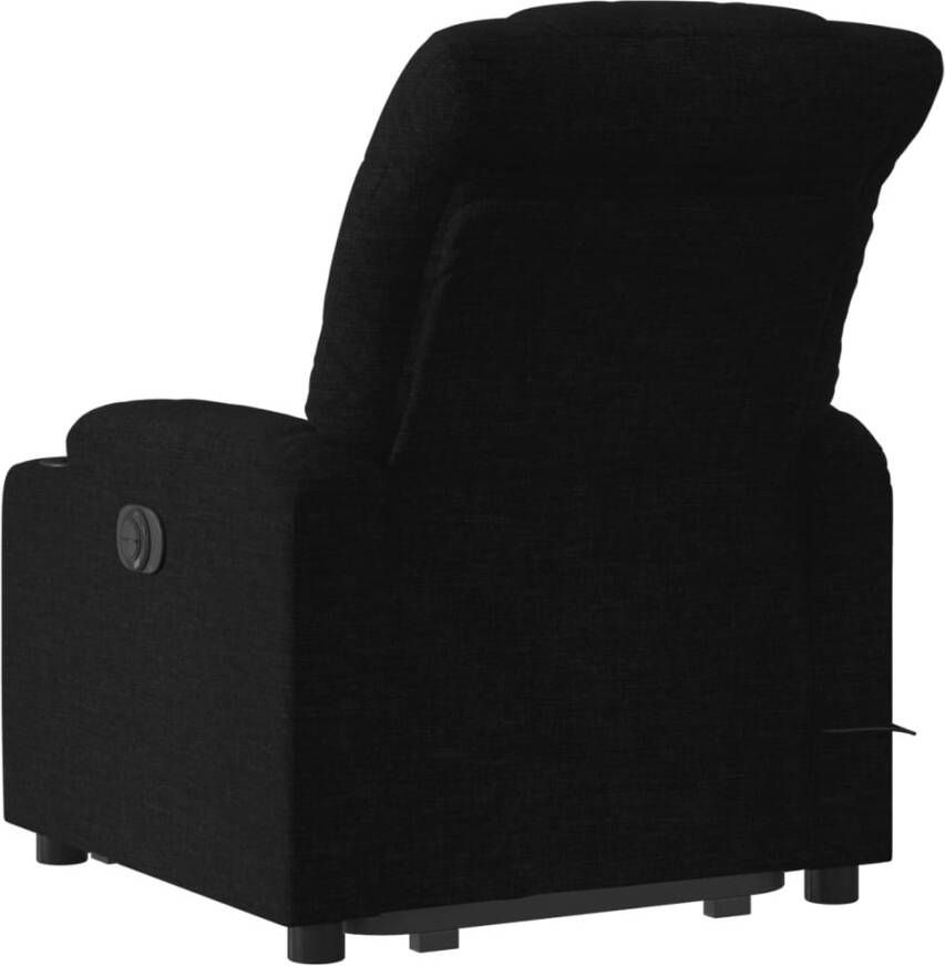 Vida XL Sta-op-massagestoel elektrisch verstelbaar stof zwart SKU: V3206674 - Foto 2