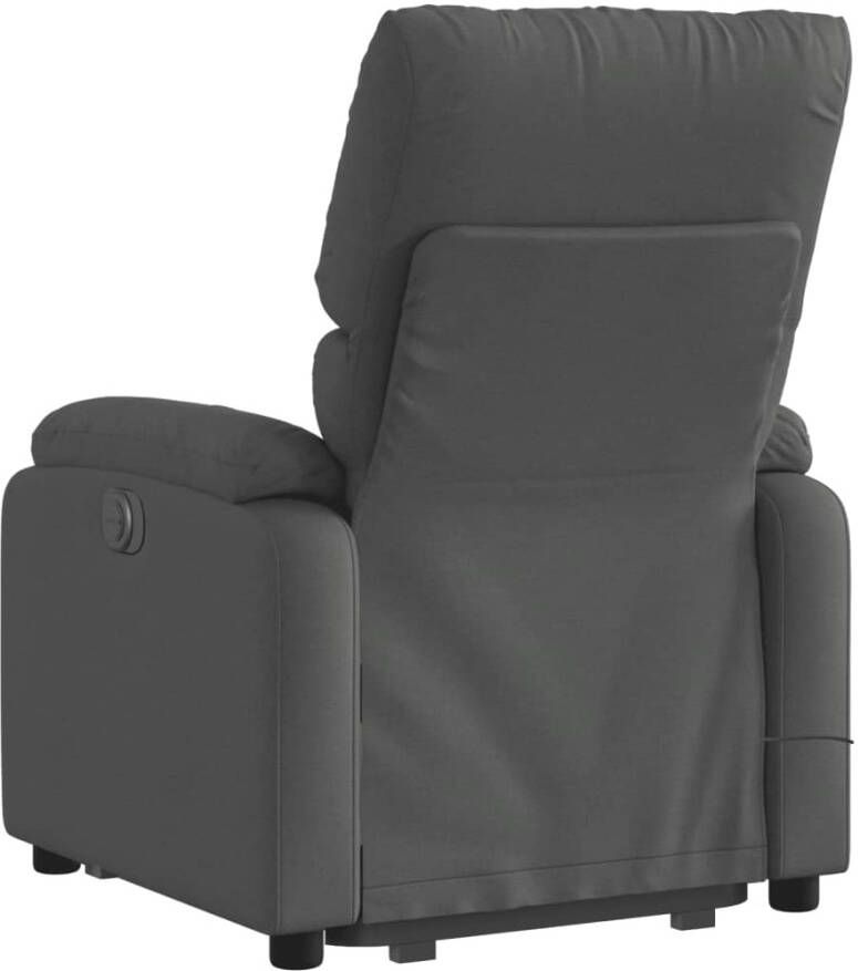 Vida XL Sta-op-massagestoel verstelbaar stof donkergrijs SKU: V3204837 - Foto 3