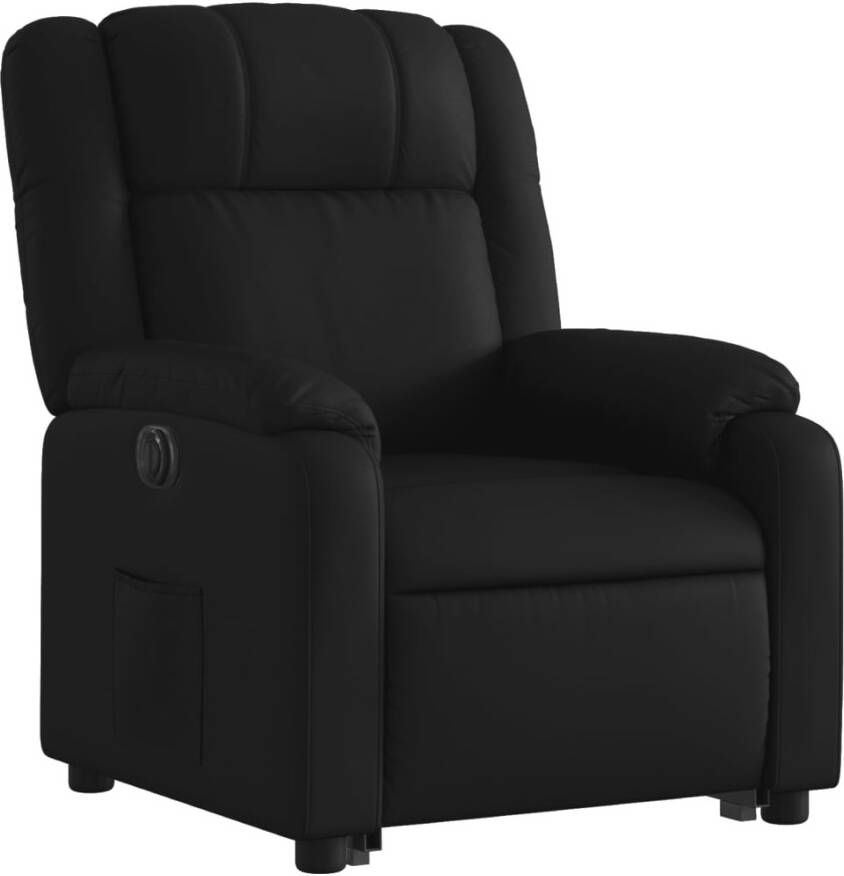 Vida XL vidaXL Sta-op-stoel elektrisch kunstleer zwart-VXL-3205164 - Foto 4