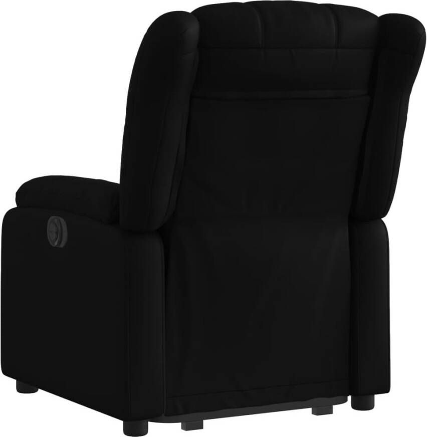 VidaXL Sta-op-stoel elektrisch kunstleer zwart - Foto 3