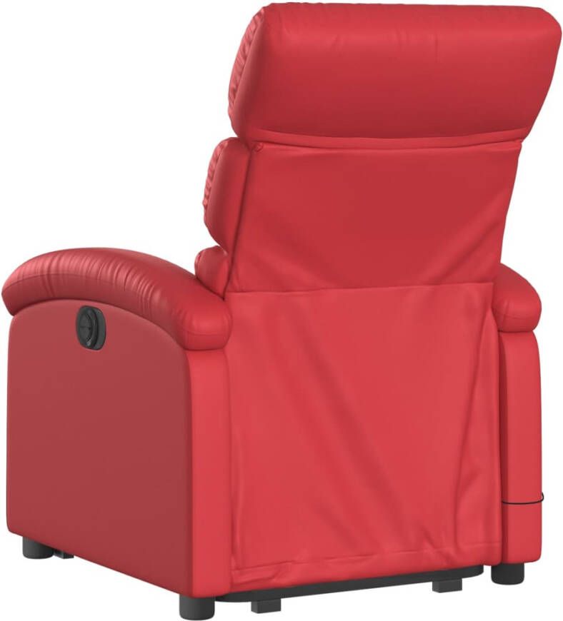 VIDAXL Sta-op-stoel kunstleer rood - Foto 2
