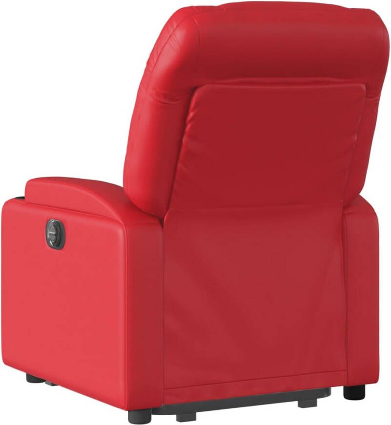 VidaXL Sta-op-stoel kunstleer rood - Foto 3