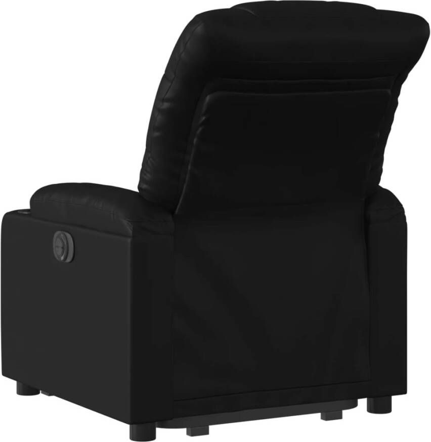VidaXL Sta-op-stoel kunstleer zwart - Foto 2