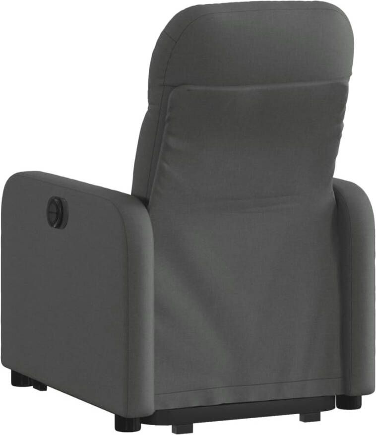 Vida XL vidaXL Sta-op-stoel verstelbaar stof donkergrijs-VXL-3206796 - Foto 2