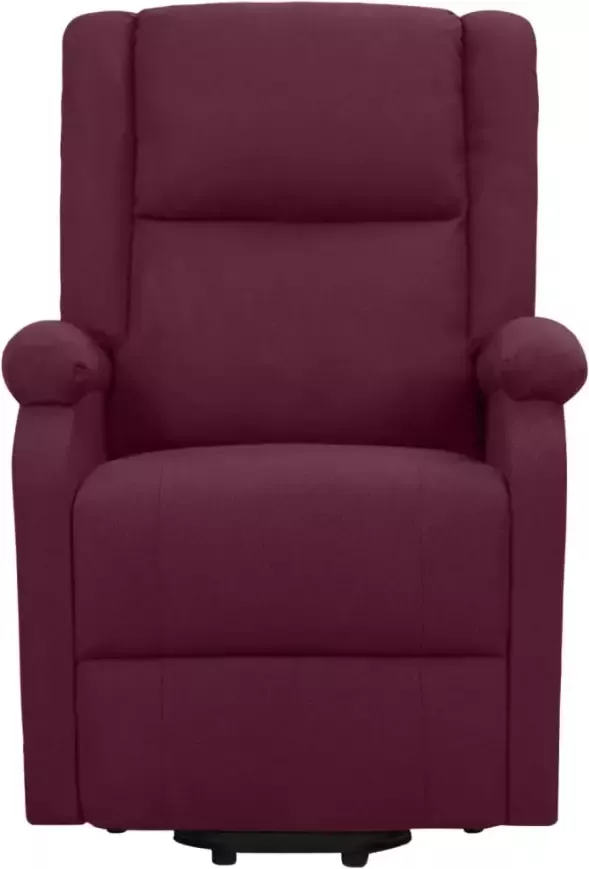 VidaXL Sta-op-stoel verstelbaar stof paars - Foto 4