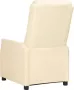 VidaXL Sta-opstoel verstelbaar kunstleer crèmekleurig - Thumbnail 4