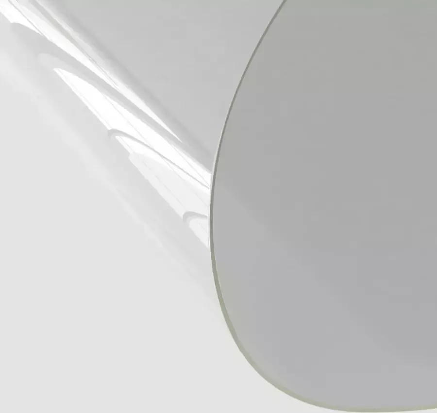 VidaXL Tafelbeschermer Ø 120 cm 1 6 mm PVC transparant - Foto 5