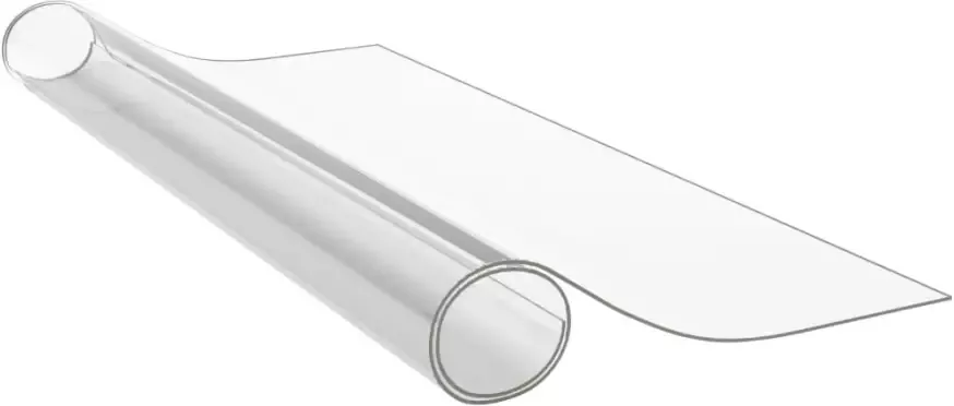 VidaXL -Tafelbeschermer-90x90-cm-1 6-mm-PVC-transparant - Foto 3