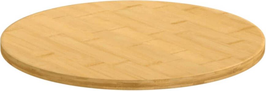VidaXL Tafelblad Ã˜ 50x1 5 cm bamboe - Foto 5