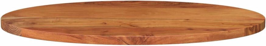 VidaXL -Tafelblad-ovaal-140x60x3 8-cm-massief-acaciahout - Foto 2