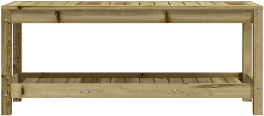 VIDAXL Tuinbank 108x35x45 cm geïmpregneerd grenenhout - Foto 3